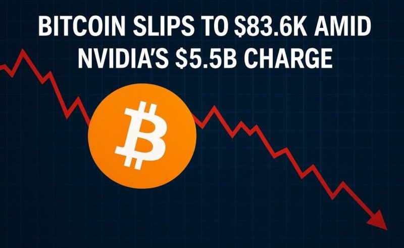 Bitcoin Slips to $83.6K Amid Nvidia’s $5.5B Charge