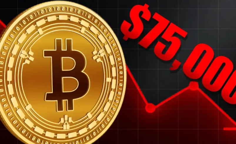 Bitcoin Price Prediction: Will BTC Hold $75K Support or Break Lower?