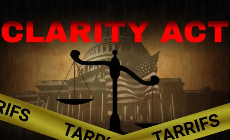 Clarity Act Crypto 2026 Odds Crash as Tariffs Rattle Markets
