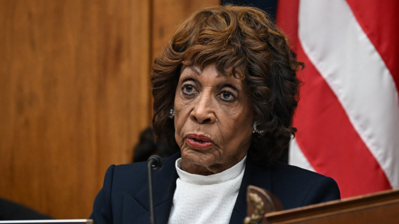 ‘Can you shut him up?’: Waters and Treasury’s Bessent clash over Trump’s economic agenda