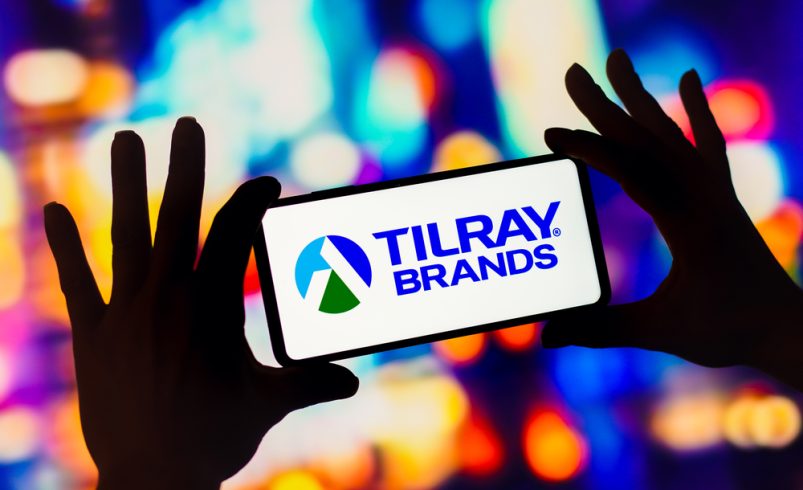 Tilray Brands stock has crashed—but a bullish pattern is emerging