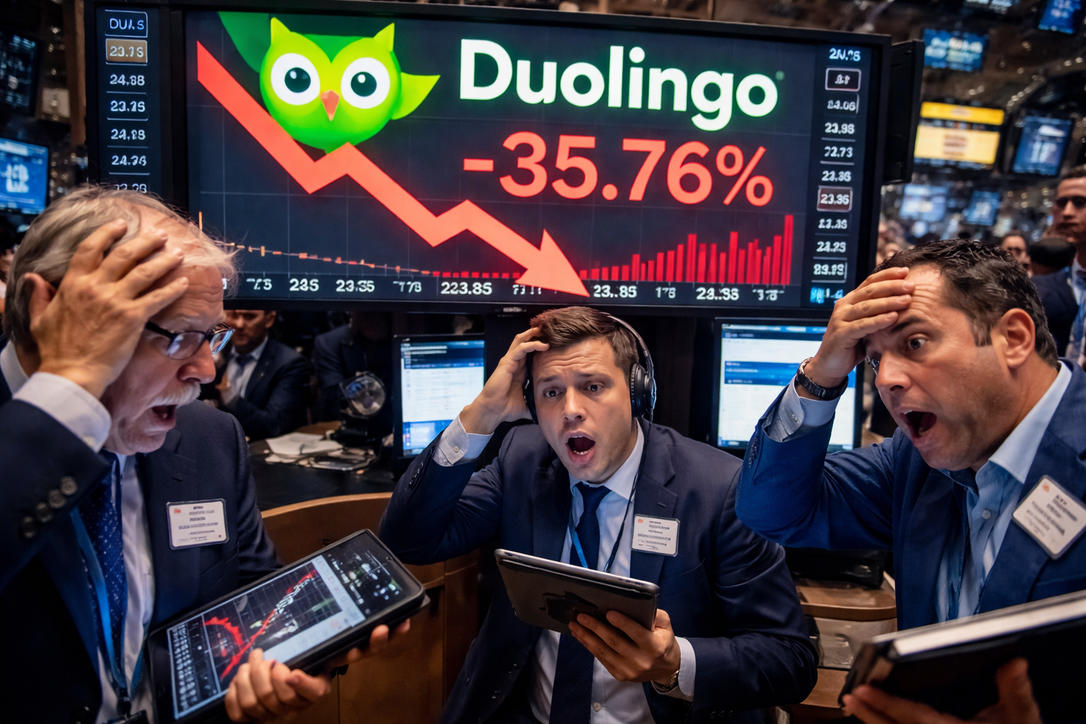 Duolingo stock has imploded from $545 to $90: is it a bargain now?