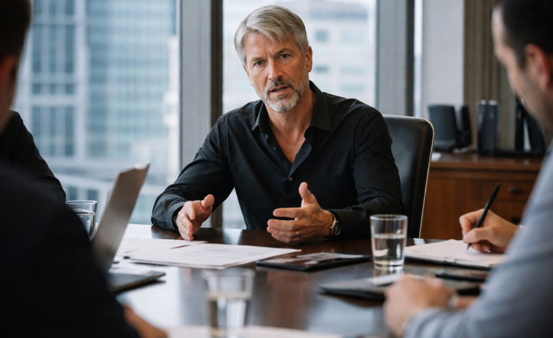 MSTR stock analysis as an analyst sees Bitcoin price hitting $100k