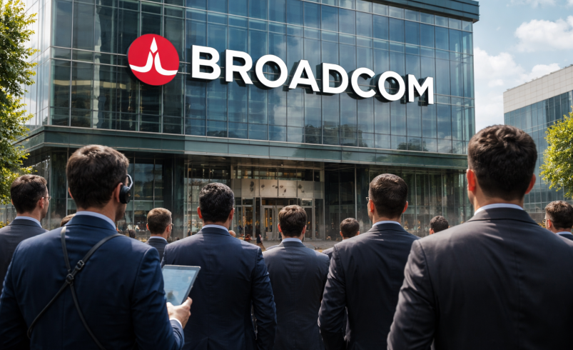 Broadcom stock price bullish flag points to more gains after the Anthropic deal