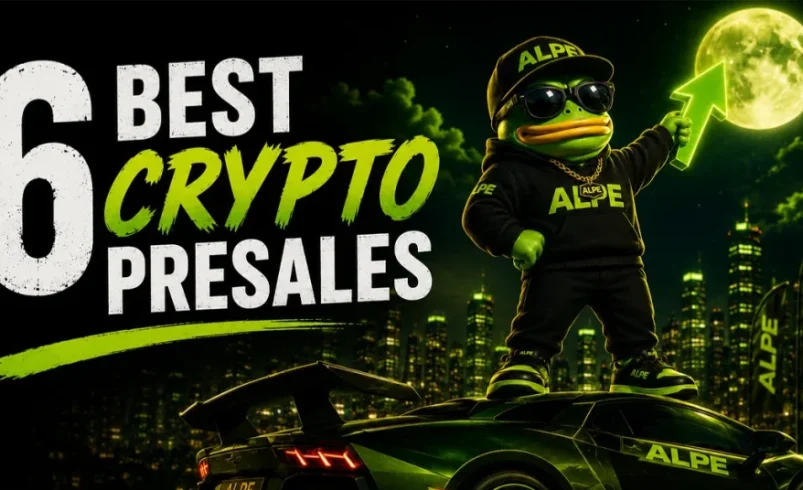 6 Best Crypto Presales as AlphaPepe Leads While ETH, SOL and XRP Funds Pull Fresh Capital