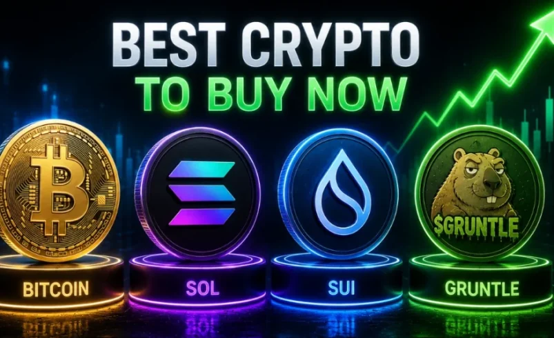 Best Crypto to Buy Now: $GRUNTLE Hits $104k as SUI Rallies 6.6%