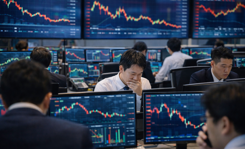 Kospi Index forms bearish divergence ahead of Micron earnings