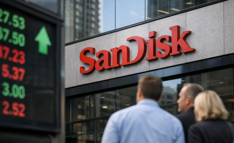 Sandisk stock forms a bearish divergence, enters a risky Wyckoff phase